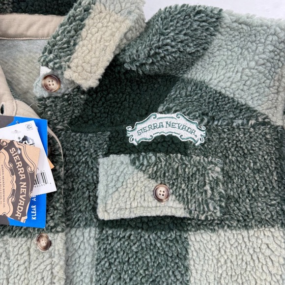 Kavu Women's Northern Sky Firwood Fleece Sz S Sierra Nevada EMBROIDERED NWT - Picture 3 of 9